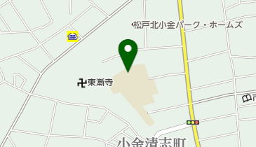 松戸市立小金小学校の地図画像