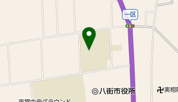 八街市立八街東小学校の地図画像
