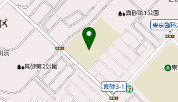 千葉市立真砂東小学校の地図画像