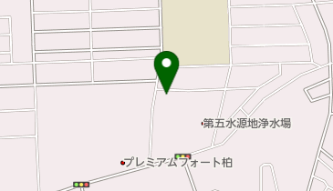 柏こばと幼稚園の地図画像