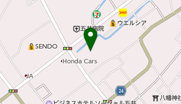 五井幼稚園の地図画像