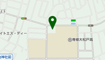 専修大学松戸幼稚園の地図画像