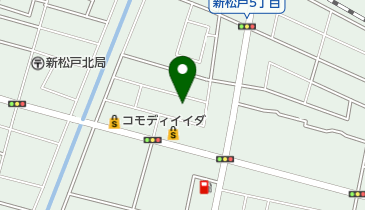 第二かきのき幼稚園の地図画像