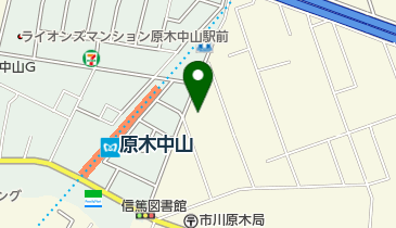 原木幼稚園」(市川市-幼稚園/保育園-〒272-0004)の地図/アクセス