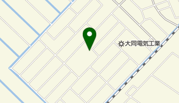 東金市立大和幼稚園の地図画像