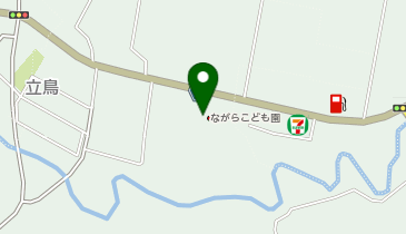 長柄町立ながらこども園の地図画像