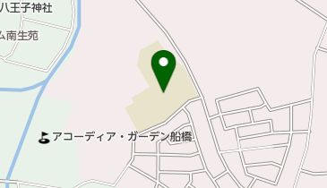 千葉県立八千代特別支援学校の地図画像