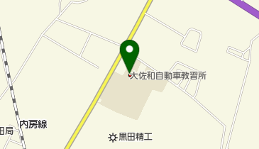 大佐和自動車教習所の地図画像