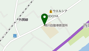 鴨川自動車教習所の地図画像