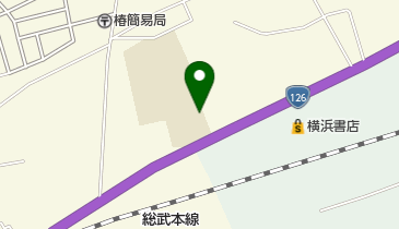 八日市場自動車教習所の地図画像