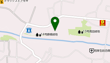 柏自動車教習所の地図画像