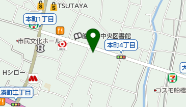 ユニバーサル美容専門学校の地図画像