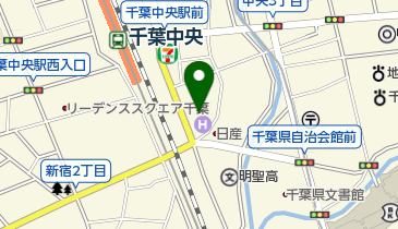千葉ビューティー&ブライダル専門学校の地図画像