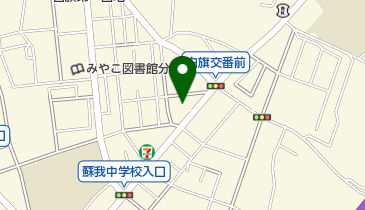 千葉市白旗保育所の地図画像