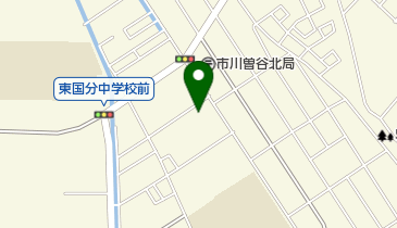 市川市立曽谷保育園の地図画像
