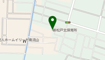 松戸市立新松戸北保育所の地図画像