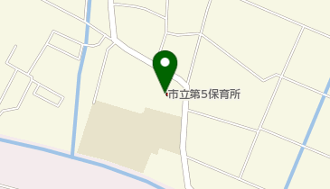 東金市立福岡こども園の地図画像