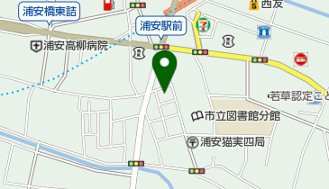 浦安駅前保育園の地図画像