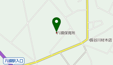 八積こども園の地図画像