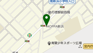 HOPPA新浜の地図画像