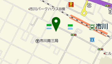 そらまめ保育園市川駅前の地図画像