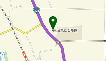 東浪見こども園の地図画像