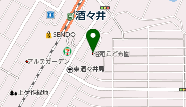 昭苑こども園の地図画像