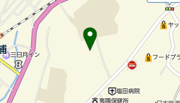 勝浦市立勝浦こども園の地図画像