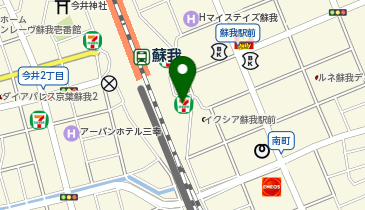 オンジュソリール保育園そが駅前園の地図画像