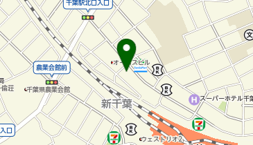 四谷学院千葉校の地図画像