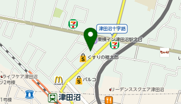 栄光ゼミナール高等部navio津田沼校の地図画像