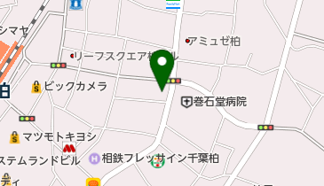 四谷学院柏校の地図画像