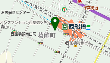 栄光ゼミナール高等部navio西船橋校の地図画像