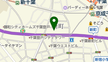 河合塾千葉現役館の地図画像