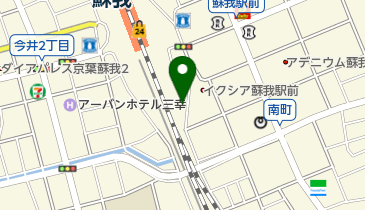 京葉学院蘇我校の地図画像