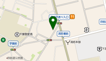 城南コベッツ四街道教室の地図画像