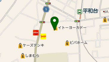イトーヨーカドー流山店の地図画像