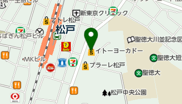 イトーヨーカドー松戸店の地図画像