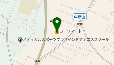 ヨークマート東道野辺店の地図画像