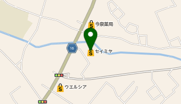 セイミヤ佐原牧野店の地図画像