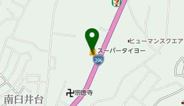 スーパータイヨー佐倉店の地図画像