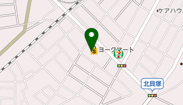 ヨークマート都賀店の地図画像