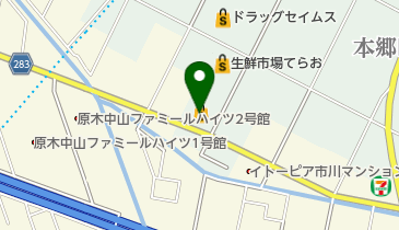 ワイズマートディスカ西船本郷店の地図画像