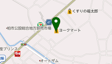 ヨークマート花野井店の地図画像