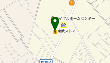 東武ストア白井店の地図画像