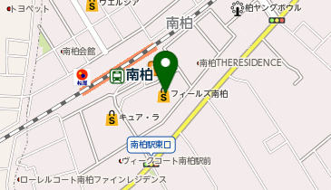 マミーマート生鮮市場TOP南柏店の地図画像