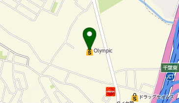 Olympic千葉東店の地図画像