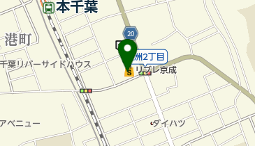 リブレ京成ミナーレ本千葉店の地図画像