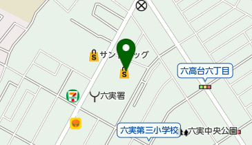ヨークフーズ六高台店の地図画像