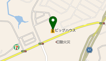ビッグハウス印西店の地図画像